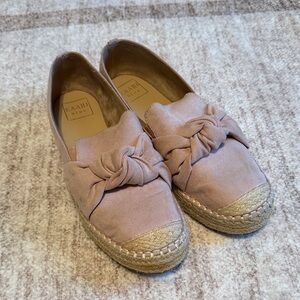 Kaari Blue Blush Knot Espadrille Flats